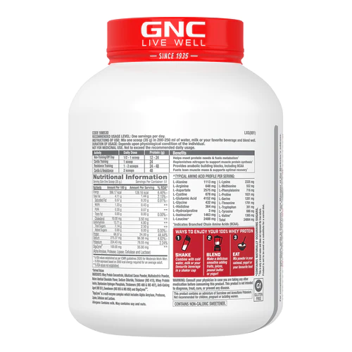 GNC PP Whey 1kg